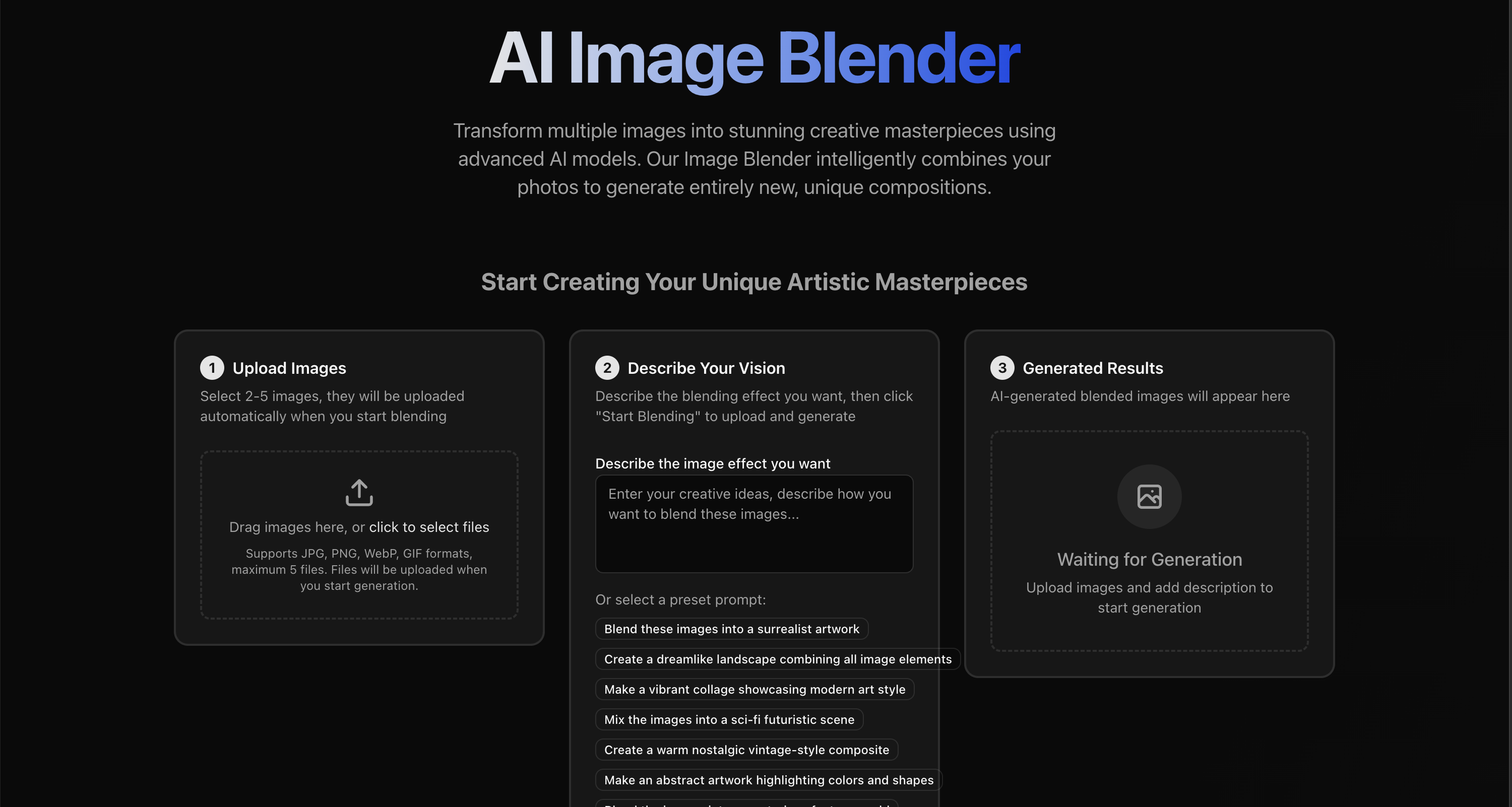 Image Blender - Product Image