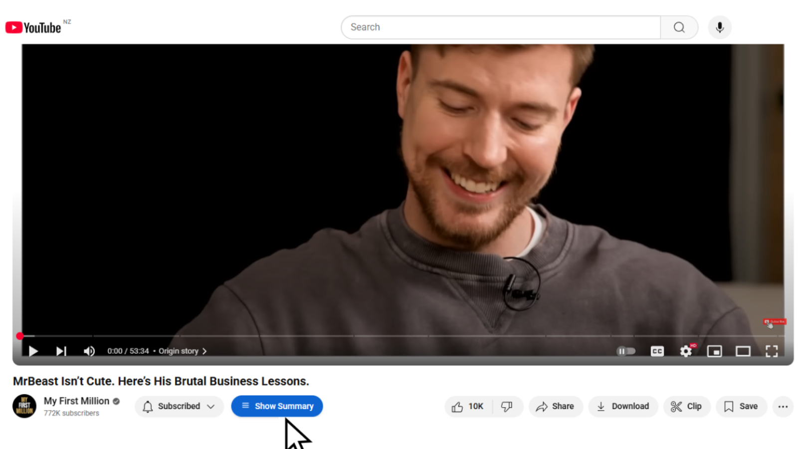 Clixy: AI-Powered YouTube Summaries - Product Image