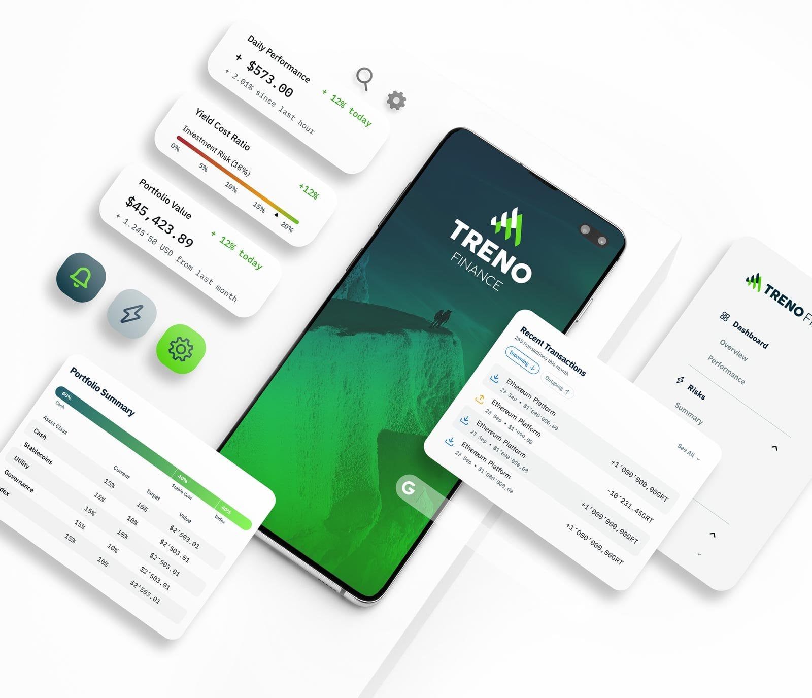 Treno.Finance product screenshot