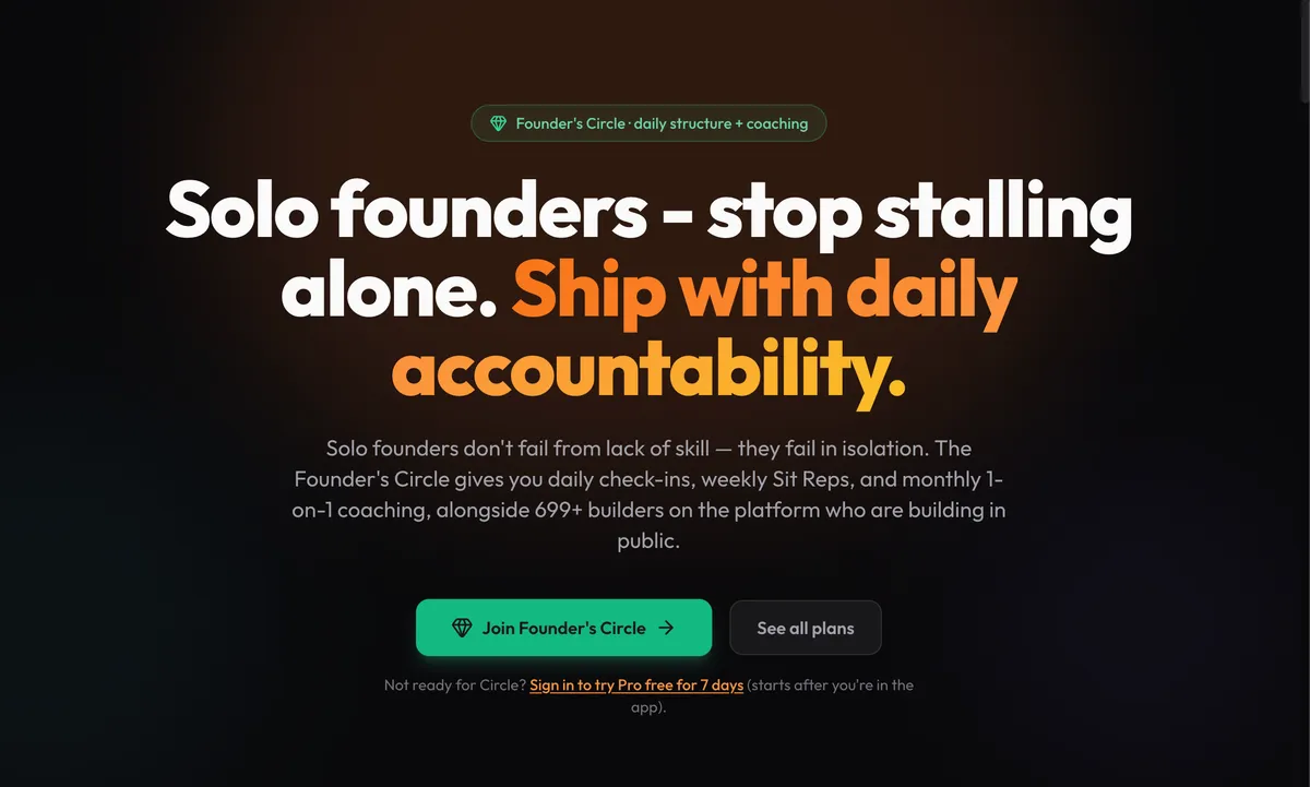 Builders.to product screenshot