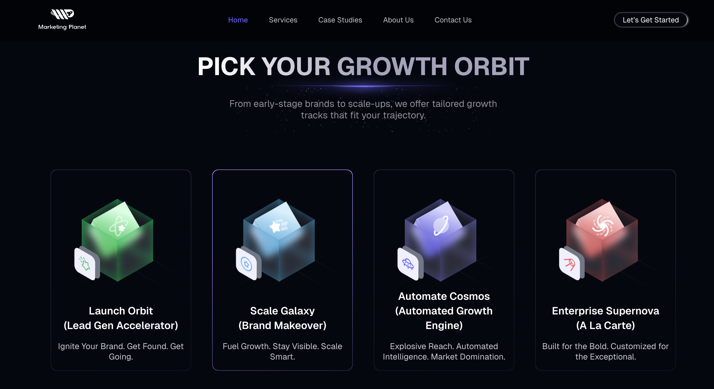 Marketing Planet Agency product screenshot