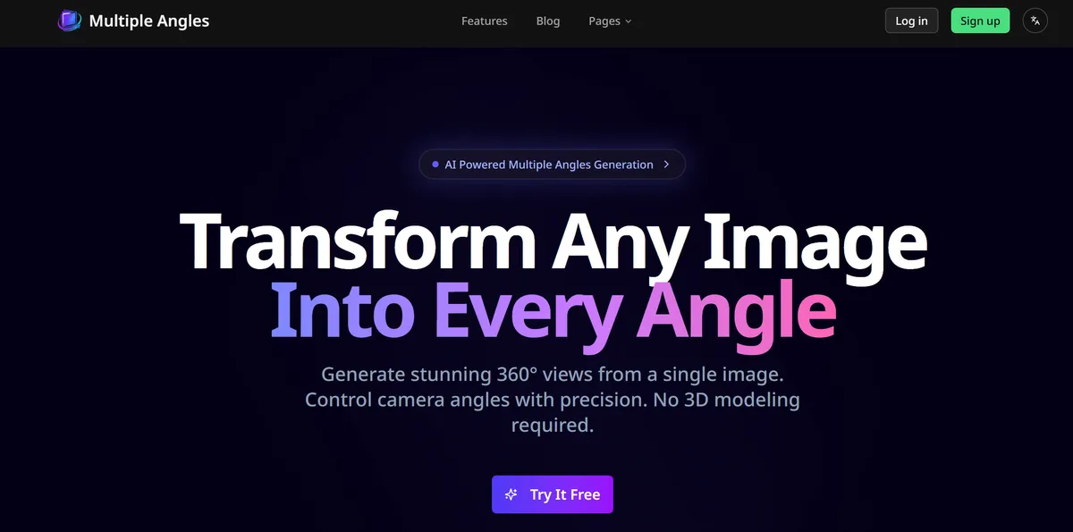 Multiple Angles product screenshot