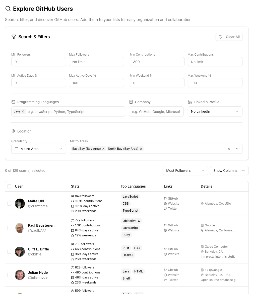 Amor product screenshot