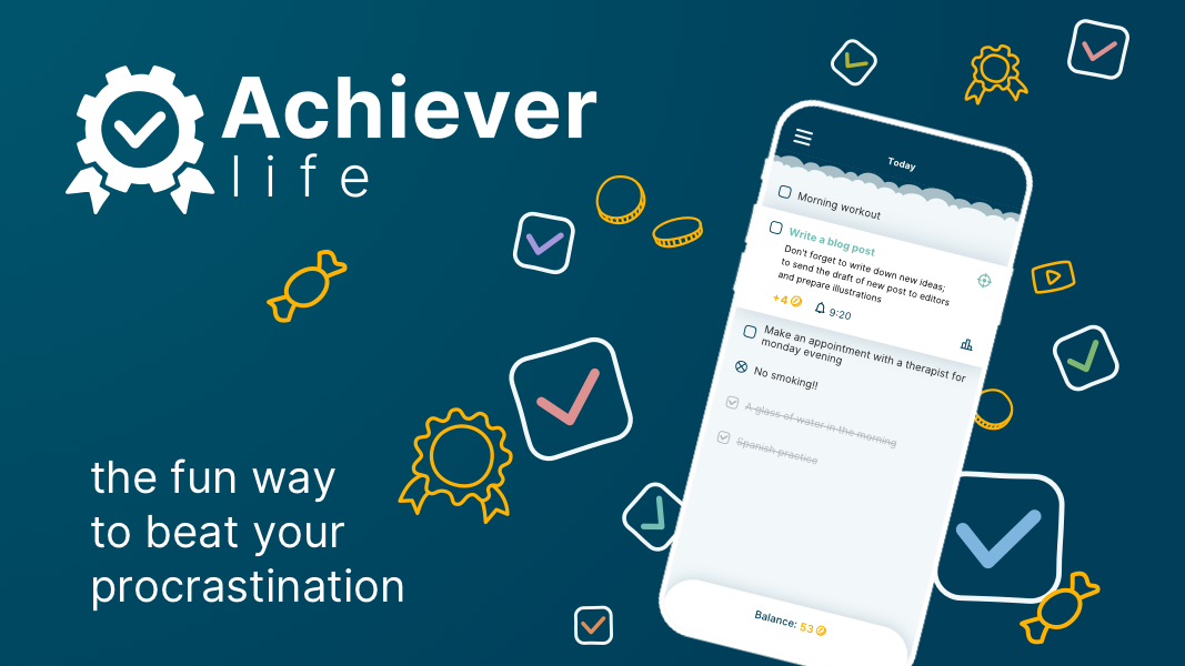 Achiever Life: Goals & Habits gamifyer product screenshot