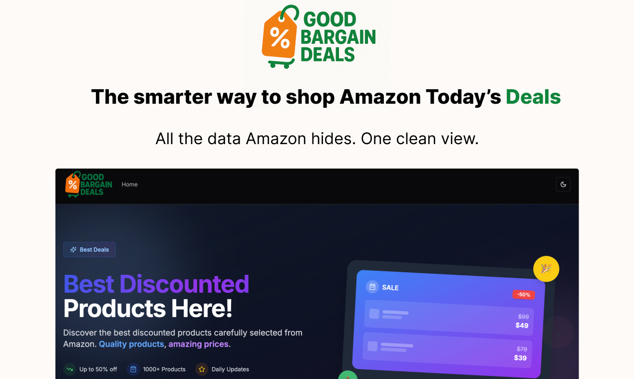 GoodBargainDeals - Product Image