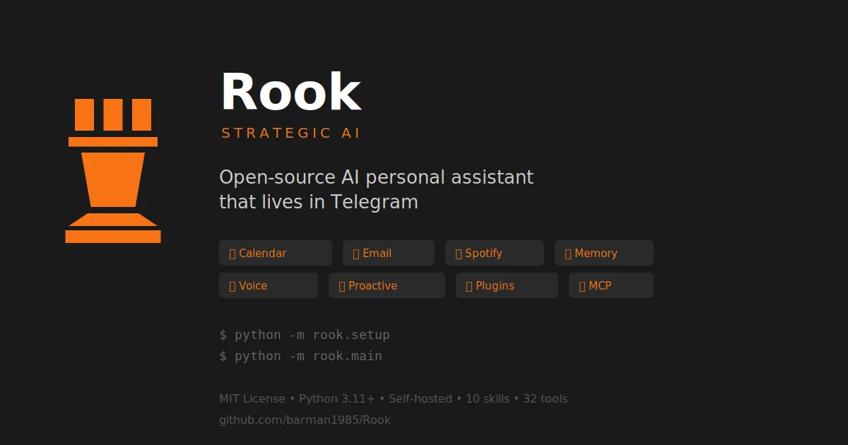 Rook - Your strategic AI advantage. product screenshot