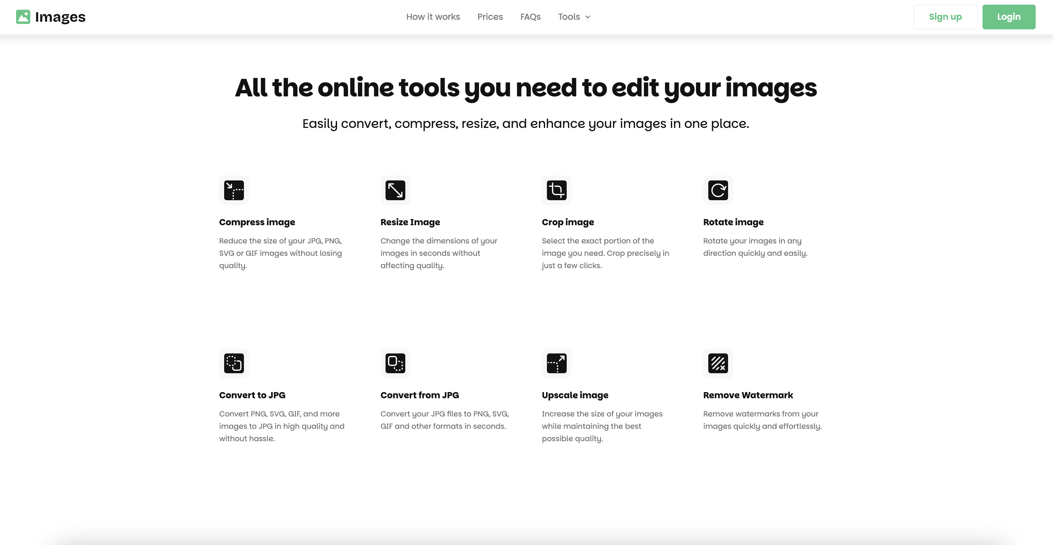 Images product screenshot