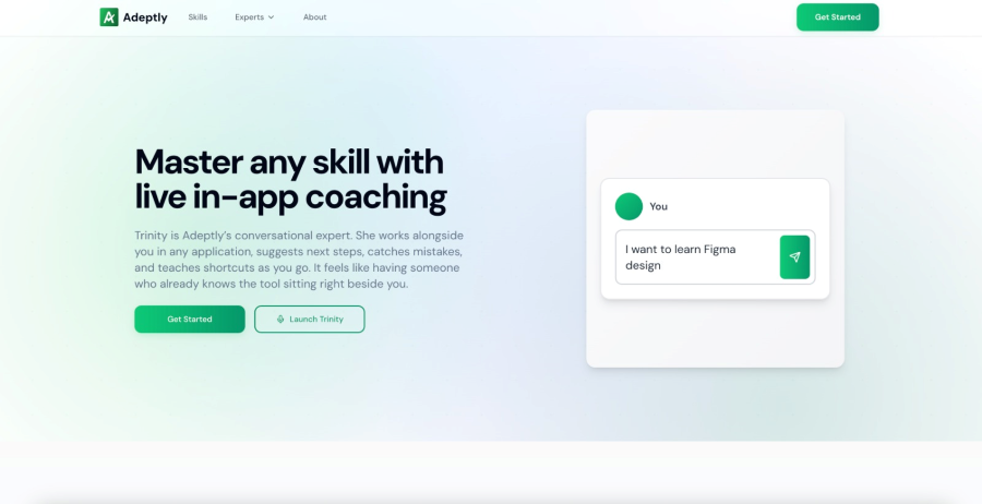 Adeptly product screenshot