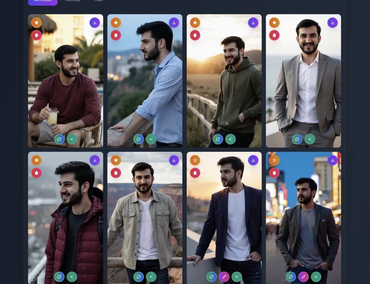 DatingShoot product screenshot