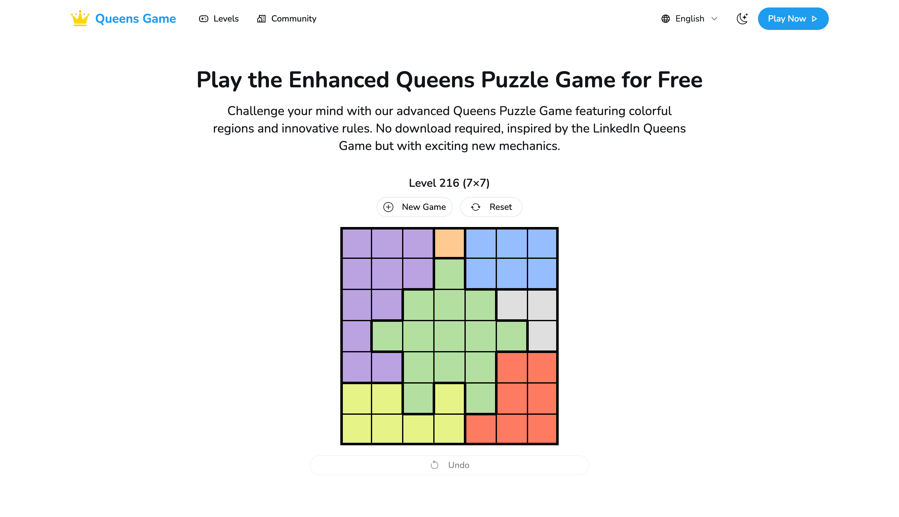 Queens Game - Product Image