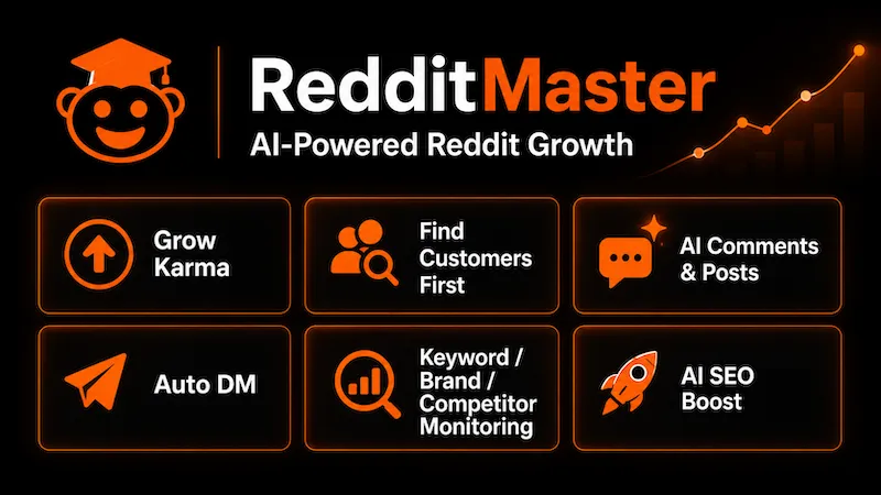 RedditMaster product screenshot