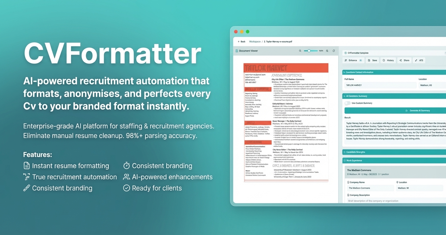 CVFormatter - Product Image