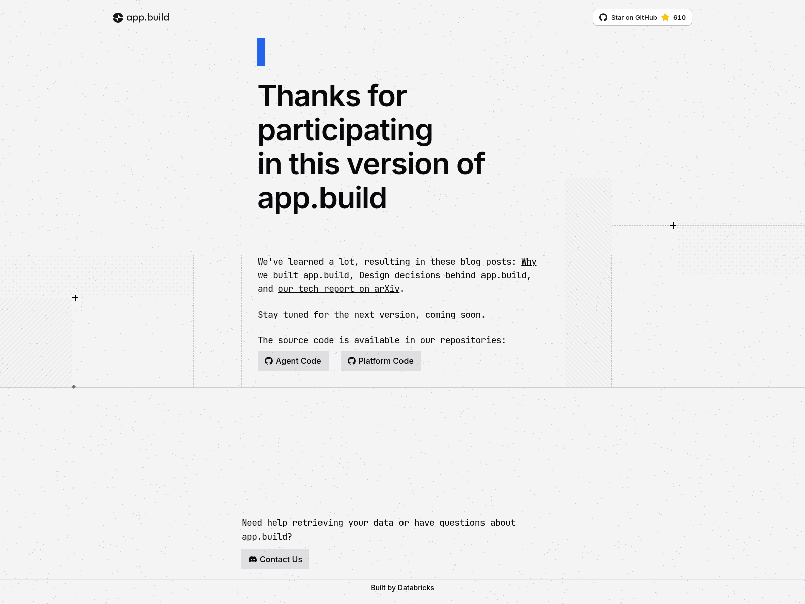 app.build product screenshot