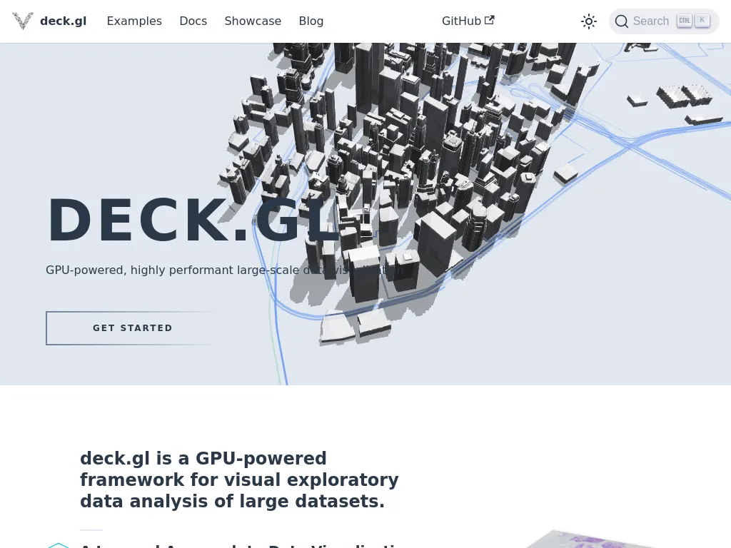 deck.gl product screenshot