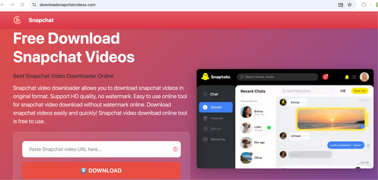 Snapchat Video Downloader - Product Image