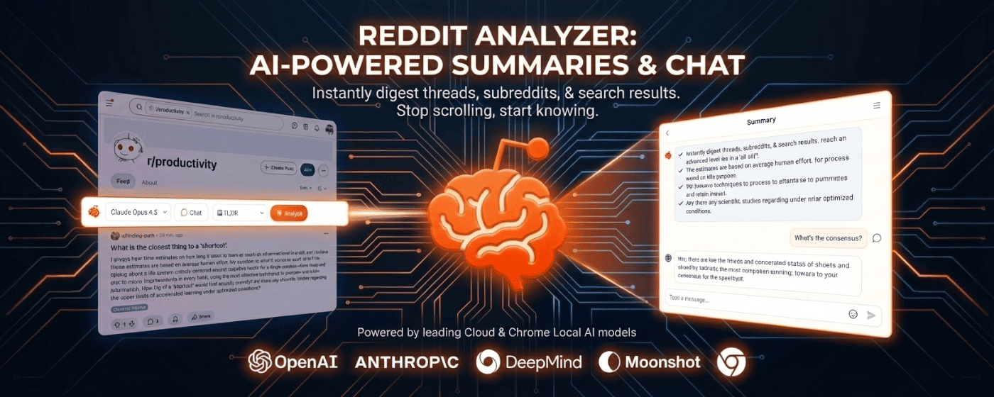 Reddit Post Summarizer product screenshot