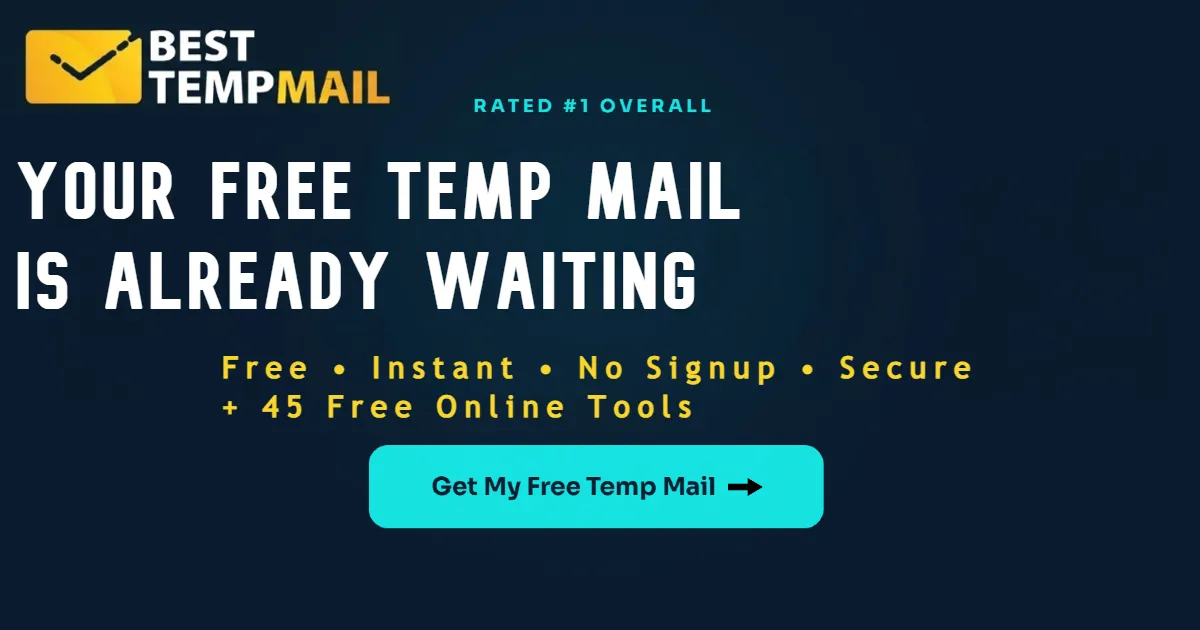 Best Temp Mail product screenshot