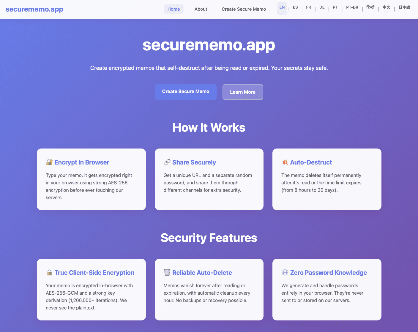 securememo.app - Product Image
