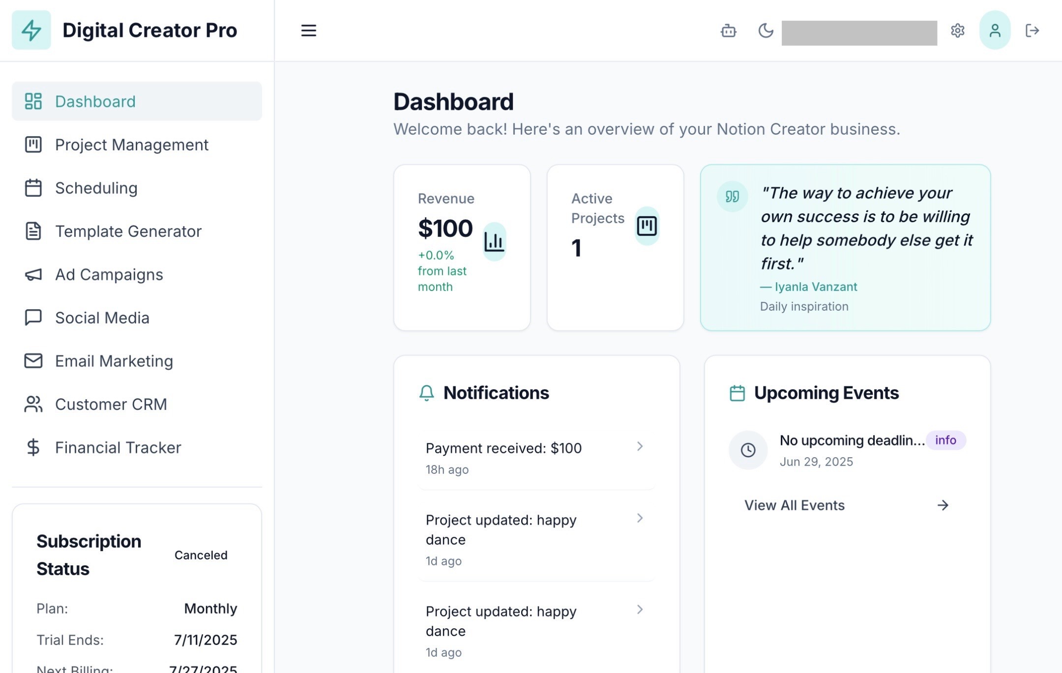 Digital Creator Pro - Product Image