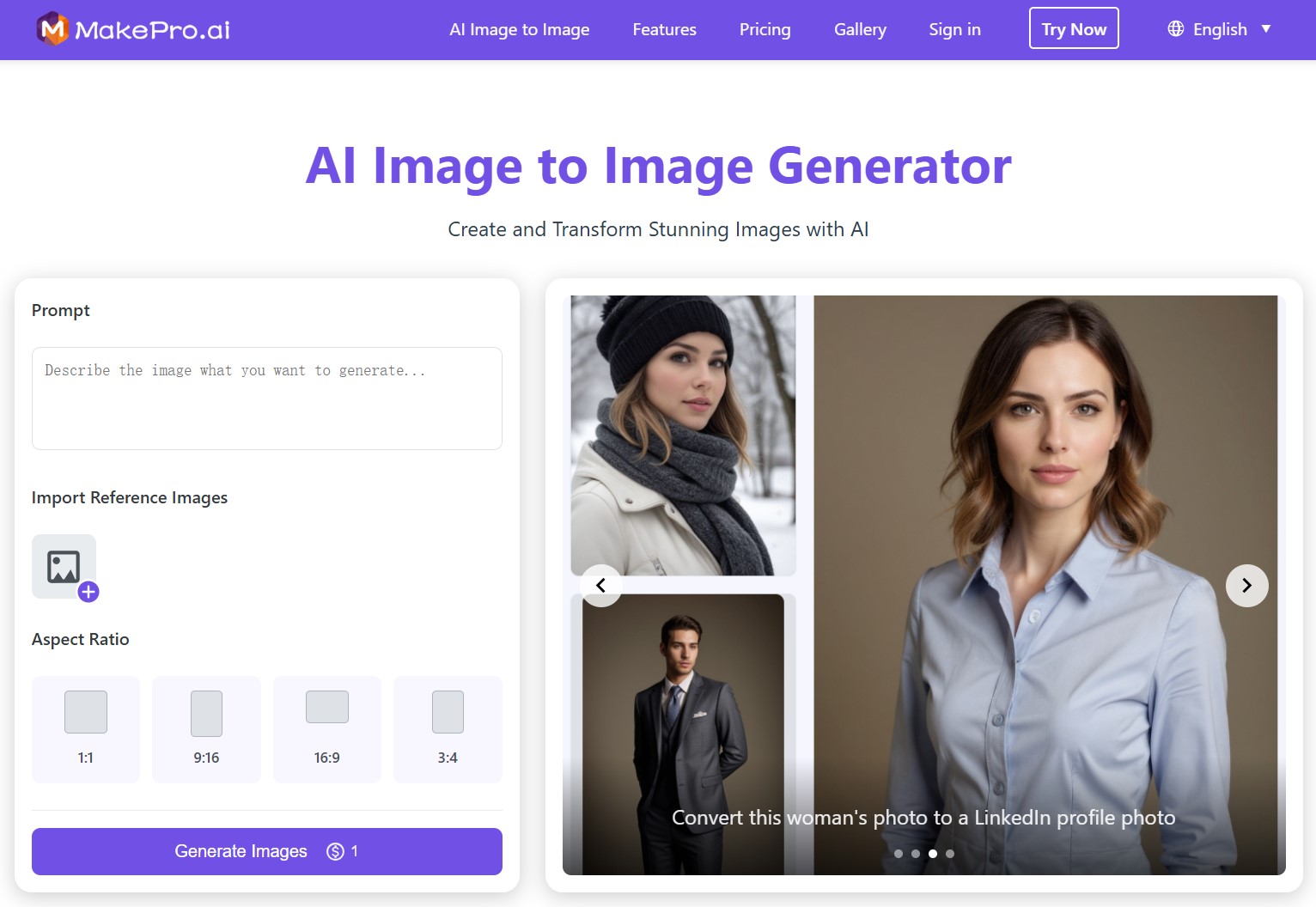 AI Image to Image - Product Image