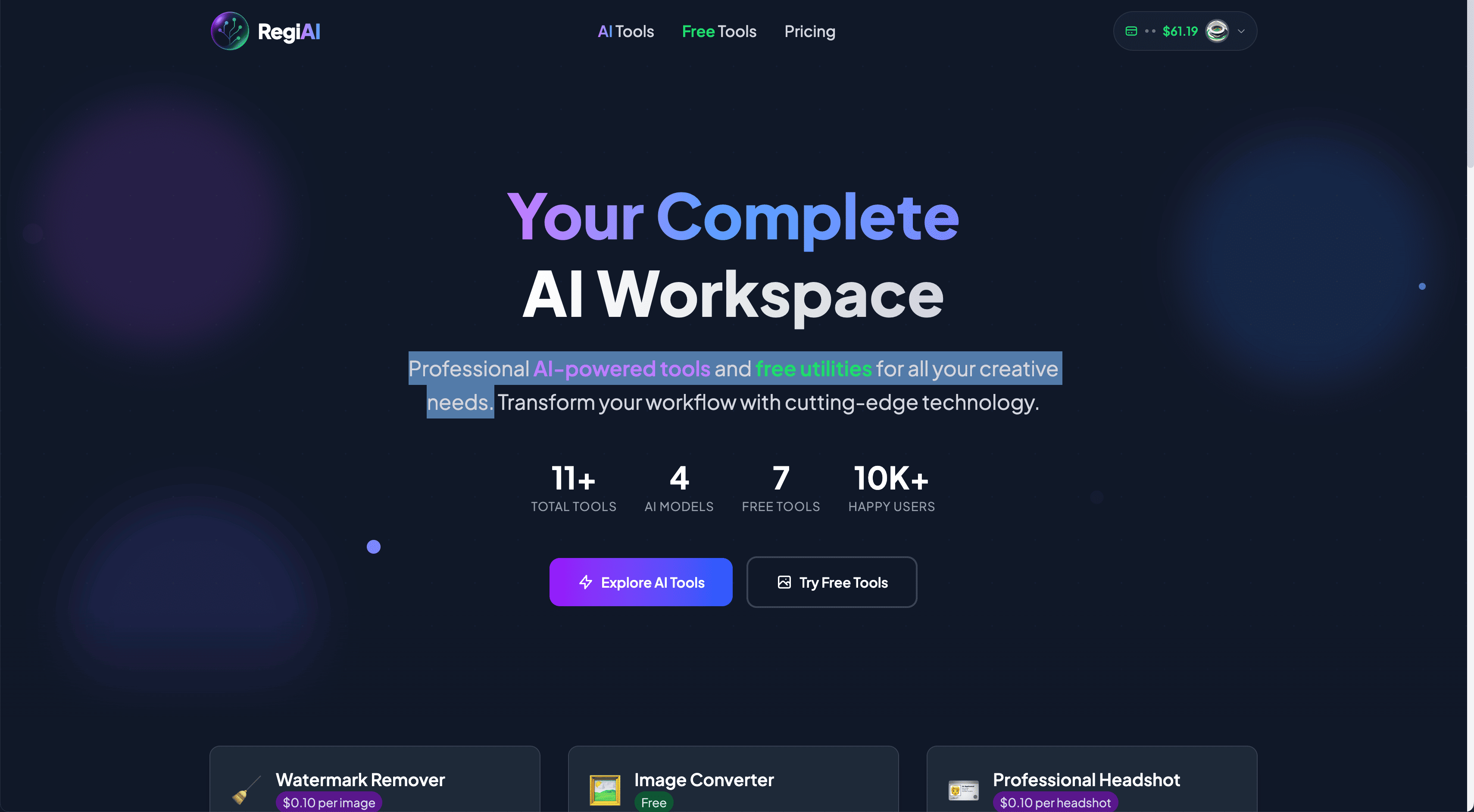 Regi AI - Product Image