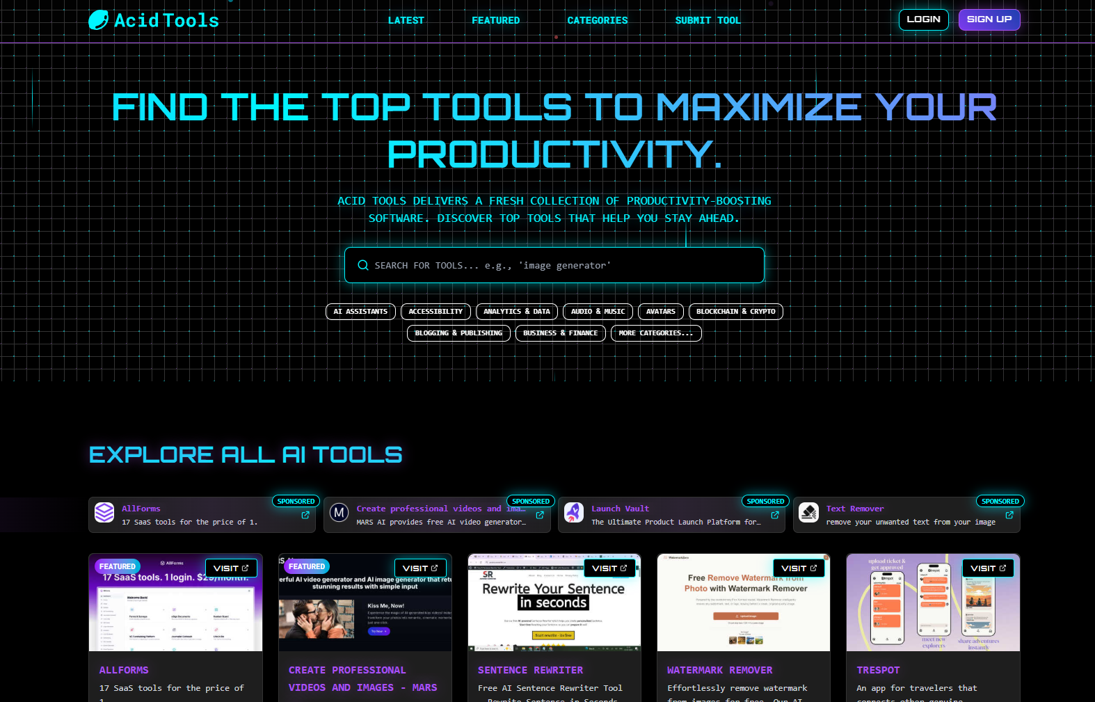 Acid Tools - Product Image