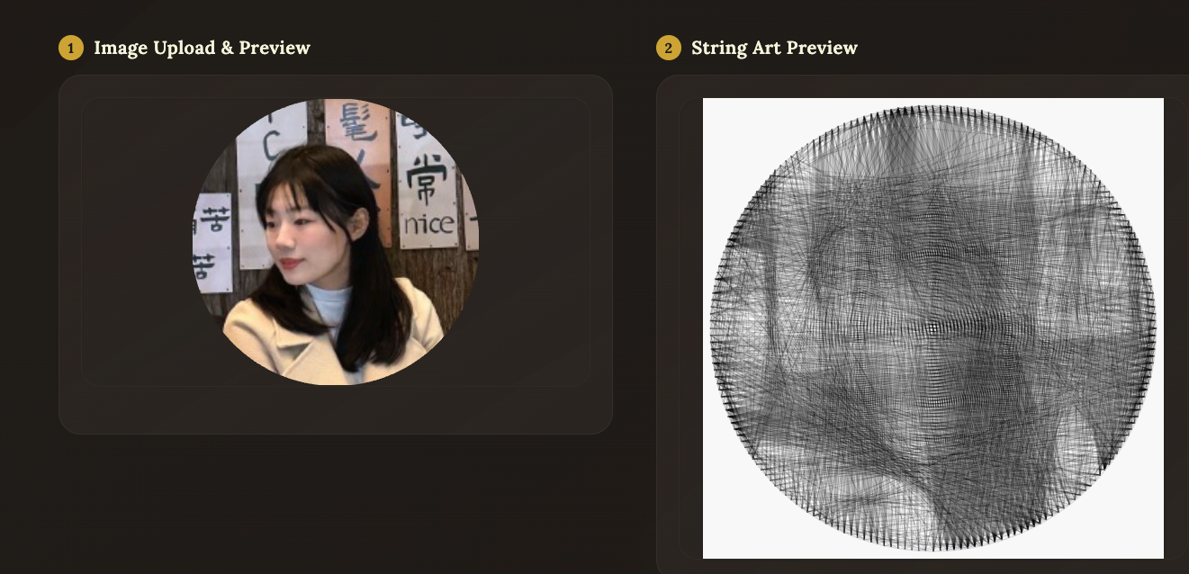 String Art Generator - Product Image