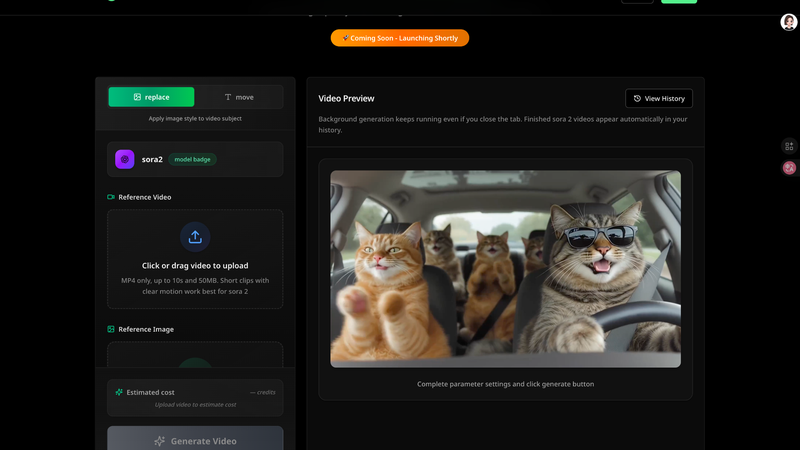 sovideo - new sora 2 product screenshot