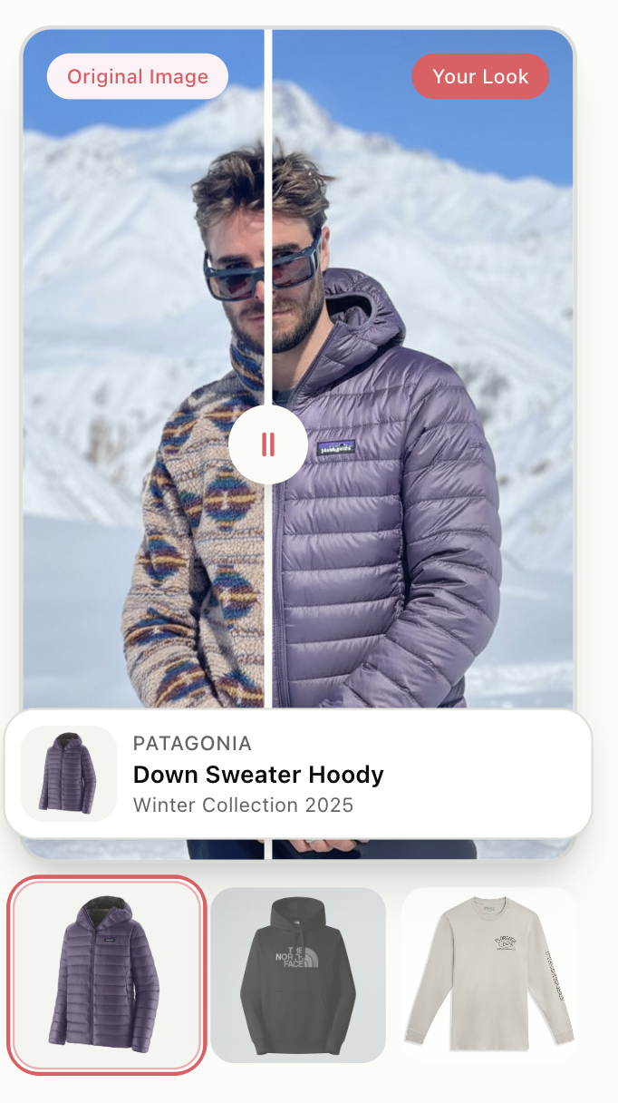 YourLook product screenshot