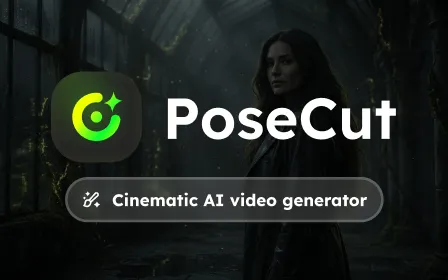 PoseCut product screenshot