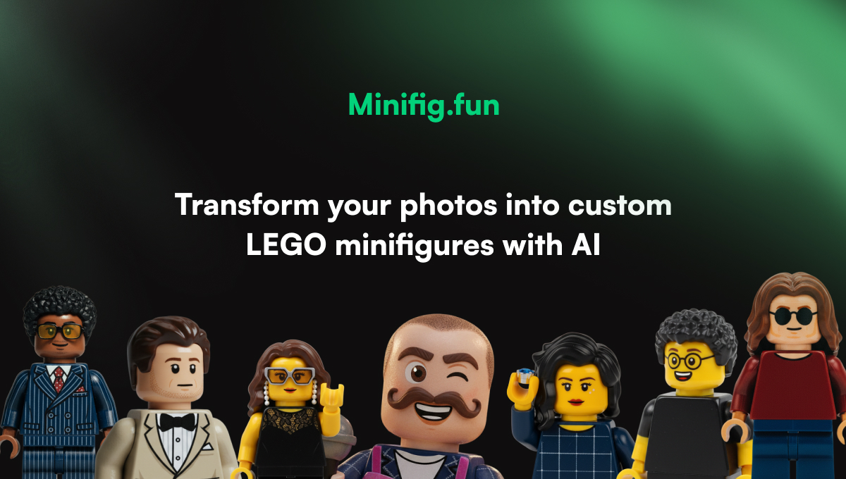 Minifig - You personalised AI minifigure - Product Image