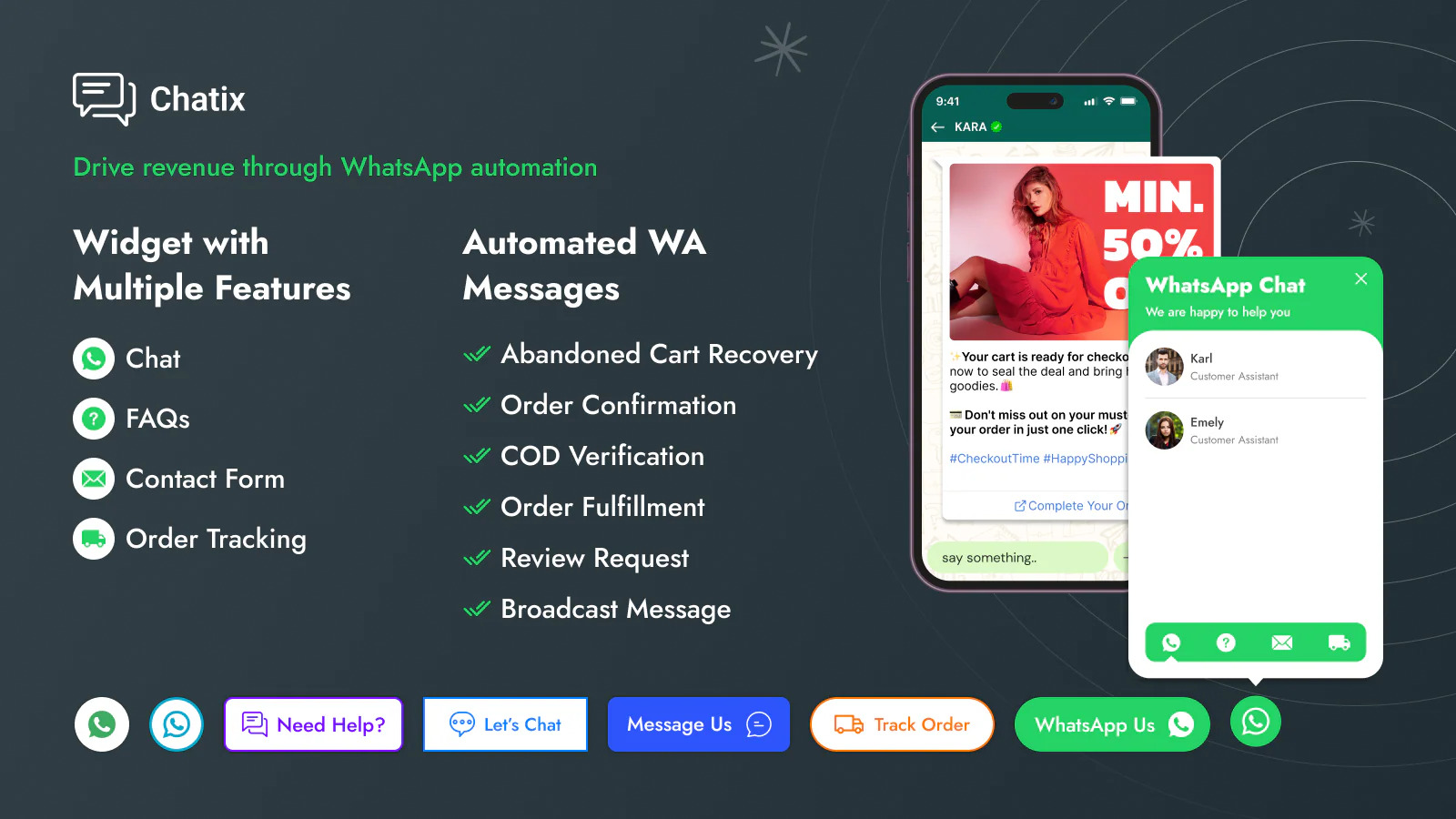 CTX- WhatsApp marketing product screenshot