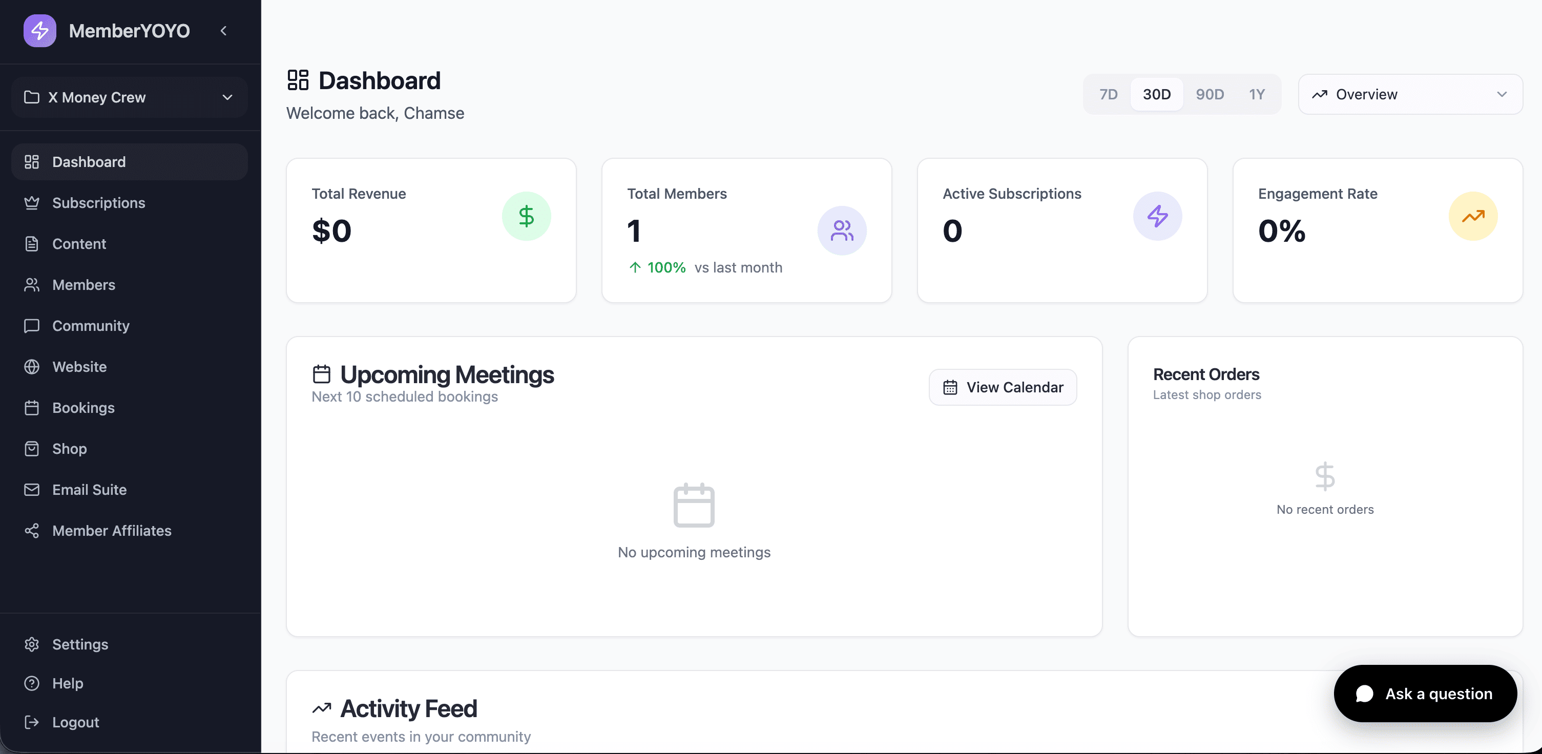 MemberYOYO product screenshot