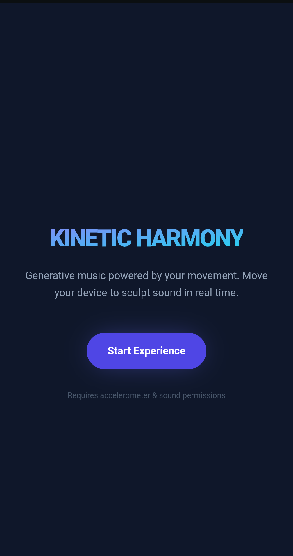 Kinetic Harmony product screenshot