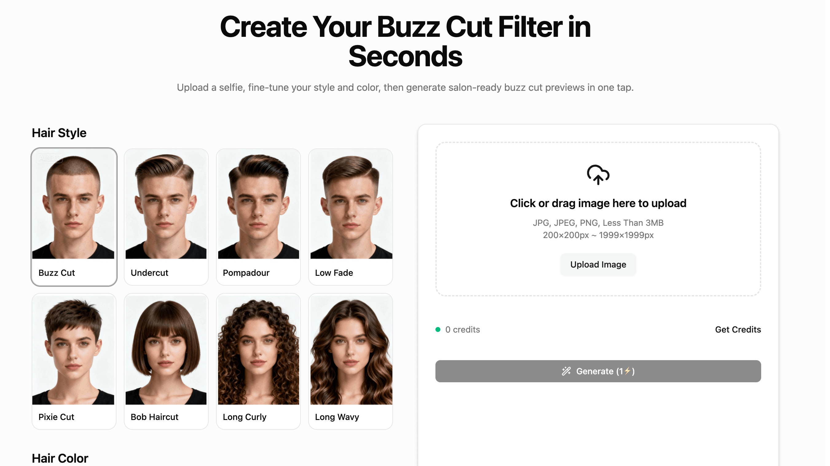Buzz Cut Master product screenshot