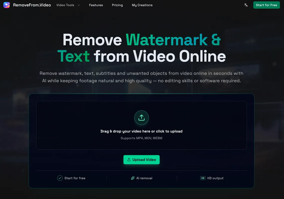 RemoveFrom.Video product screenshot