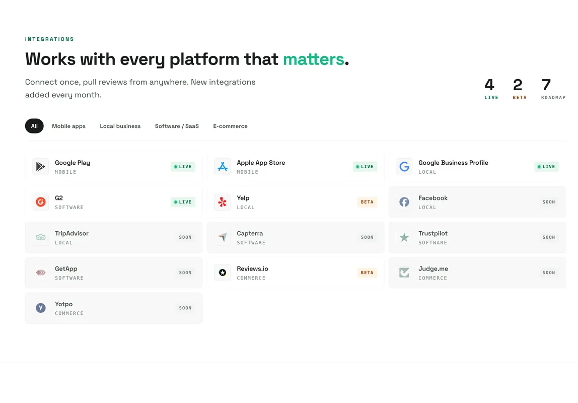 ReviewHook product screenshot