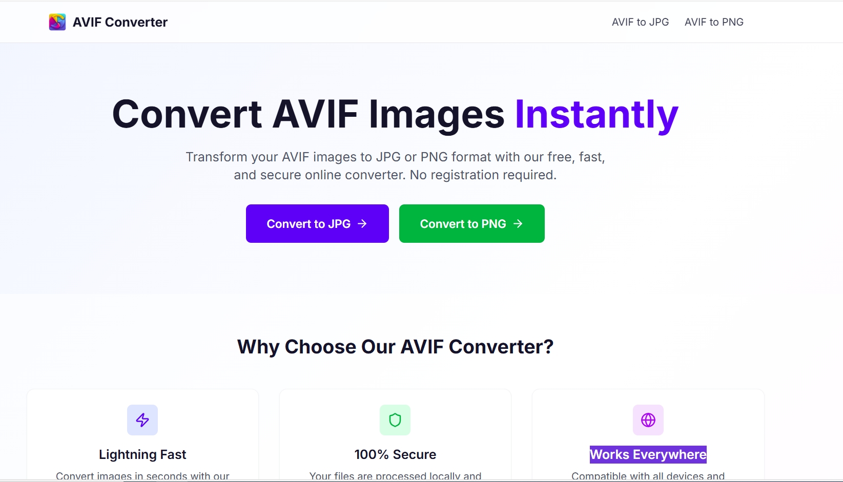 AVIF Converter - Product Image