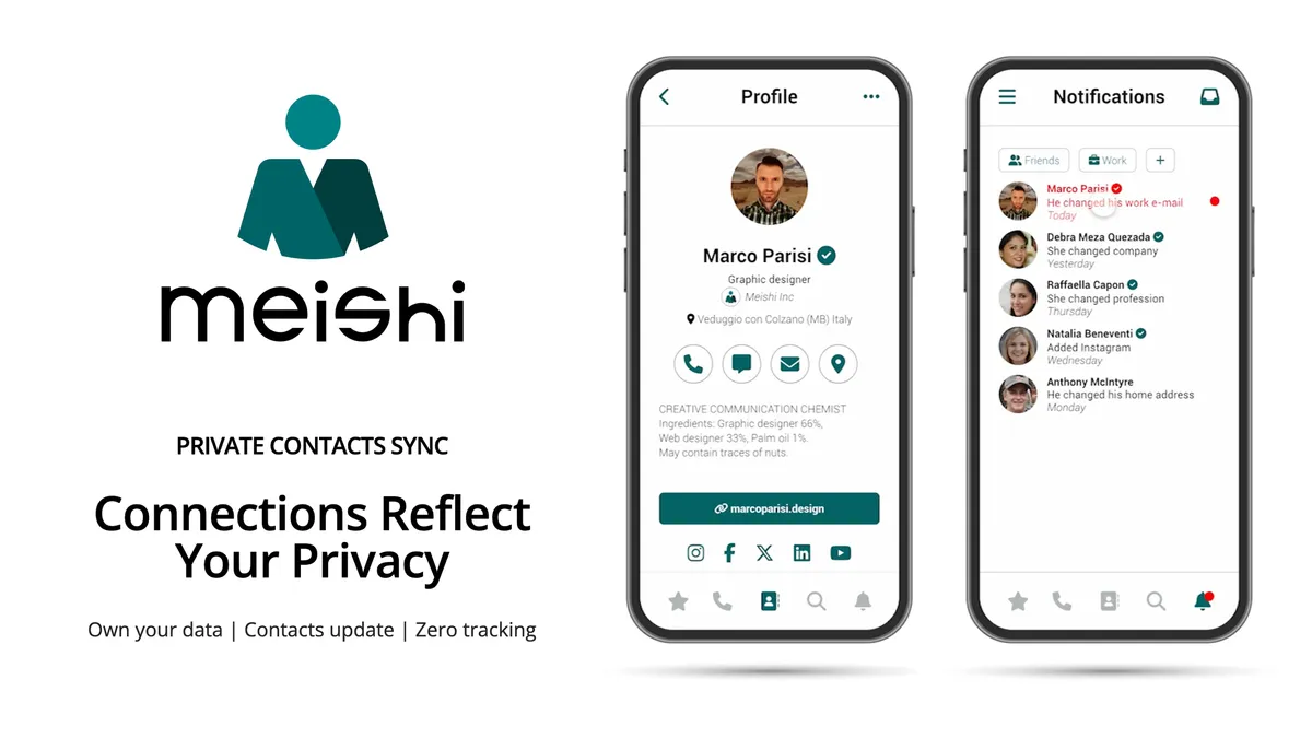 Meishi product screenshot