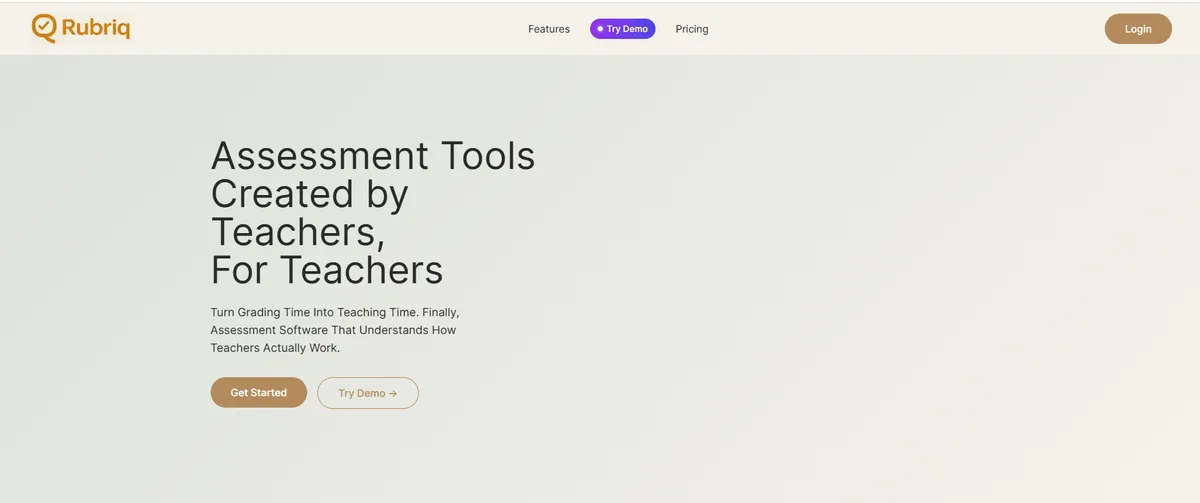 Rubriq product screenshot