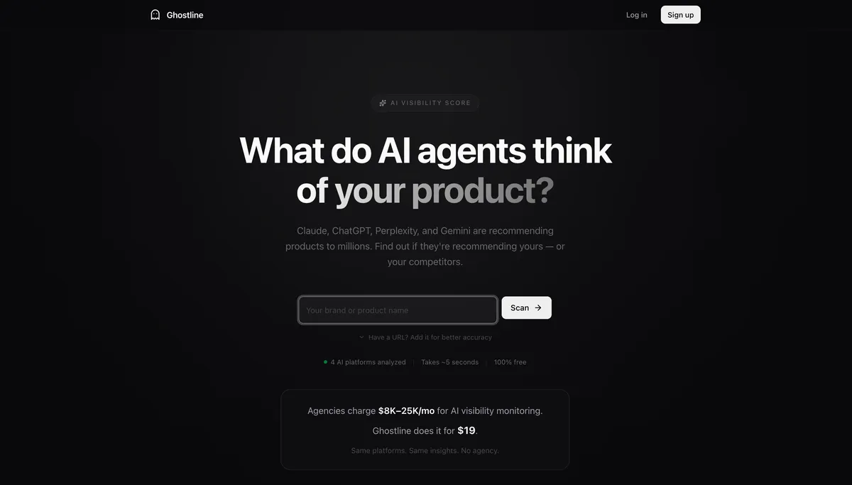 ghostline product screenshot