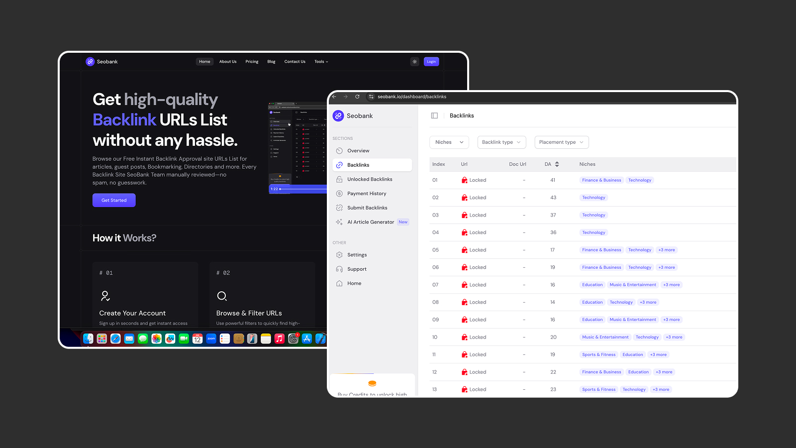 SeoBank.io - Product Image