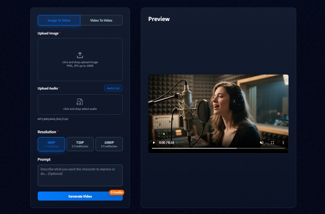 InfiniteTalk product screenshot