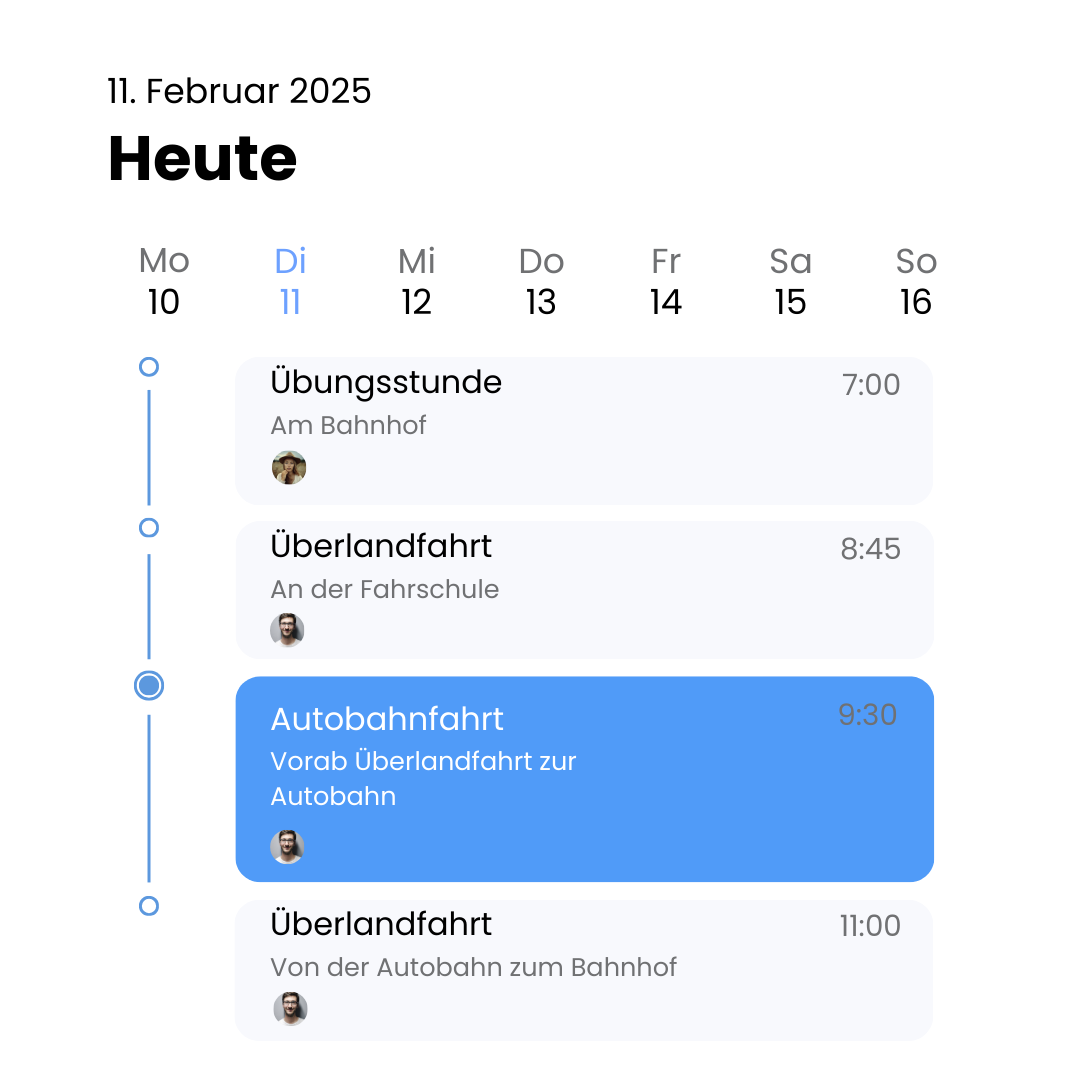 The All-in-One Driving School App & Assistant product screenshot