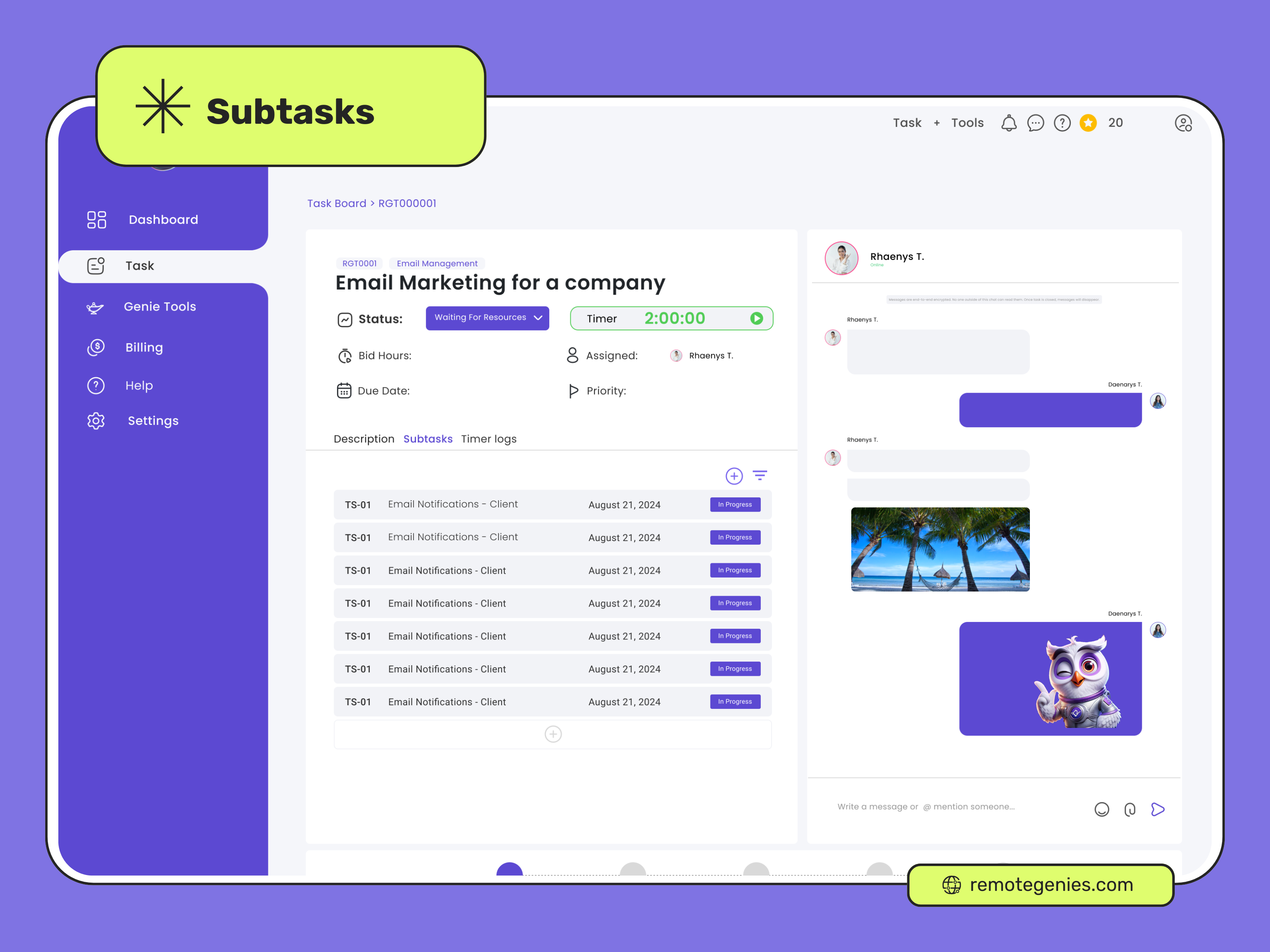 RemoteGenies - Product Image