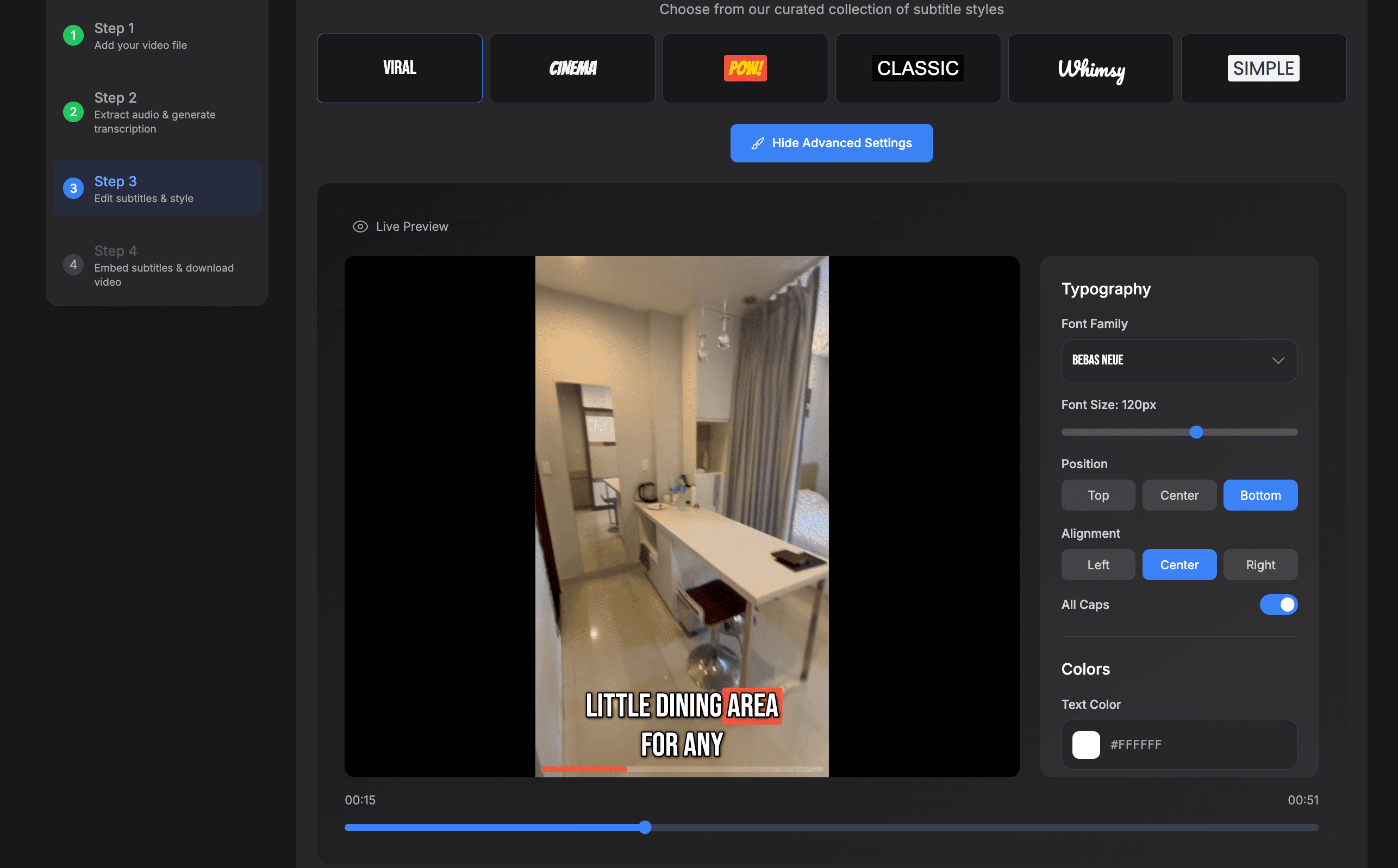 SubtitlesFast - Product Image