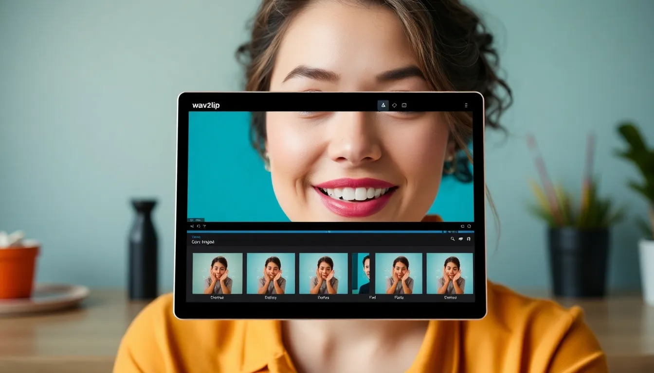 wav2lip product screenshot