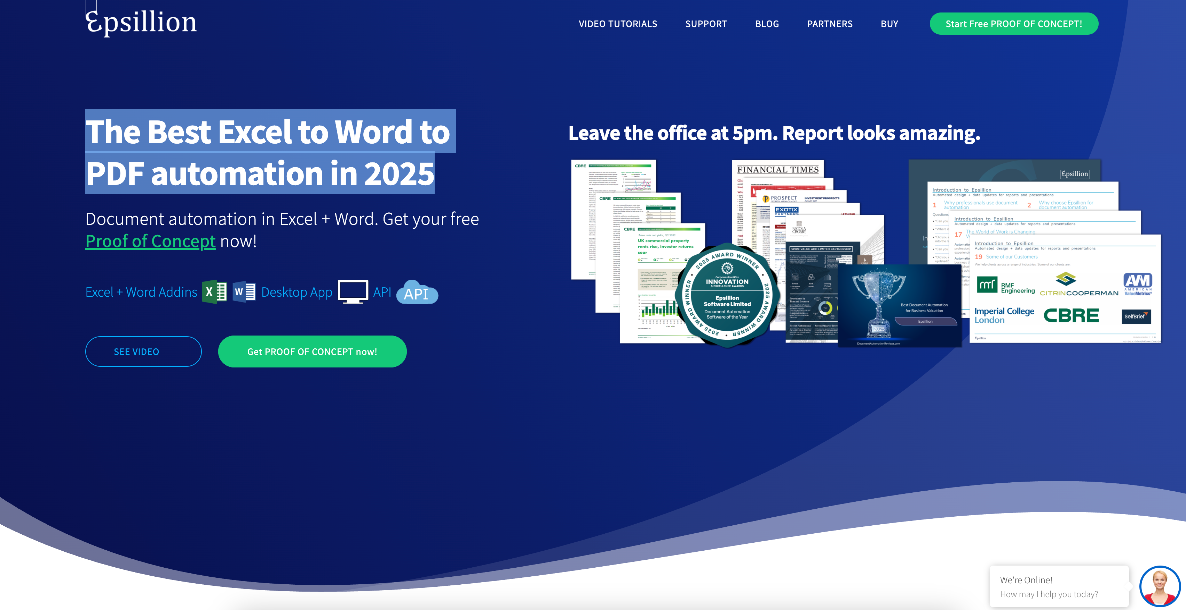 Epsillion product screenshot