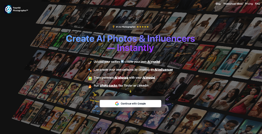 YourAIPhotographer product screenshot