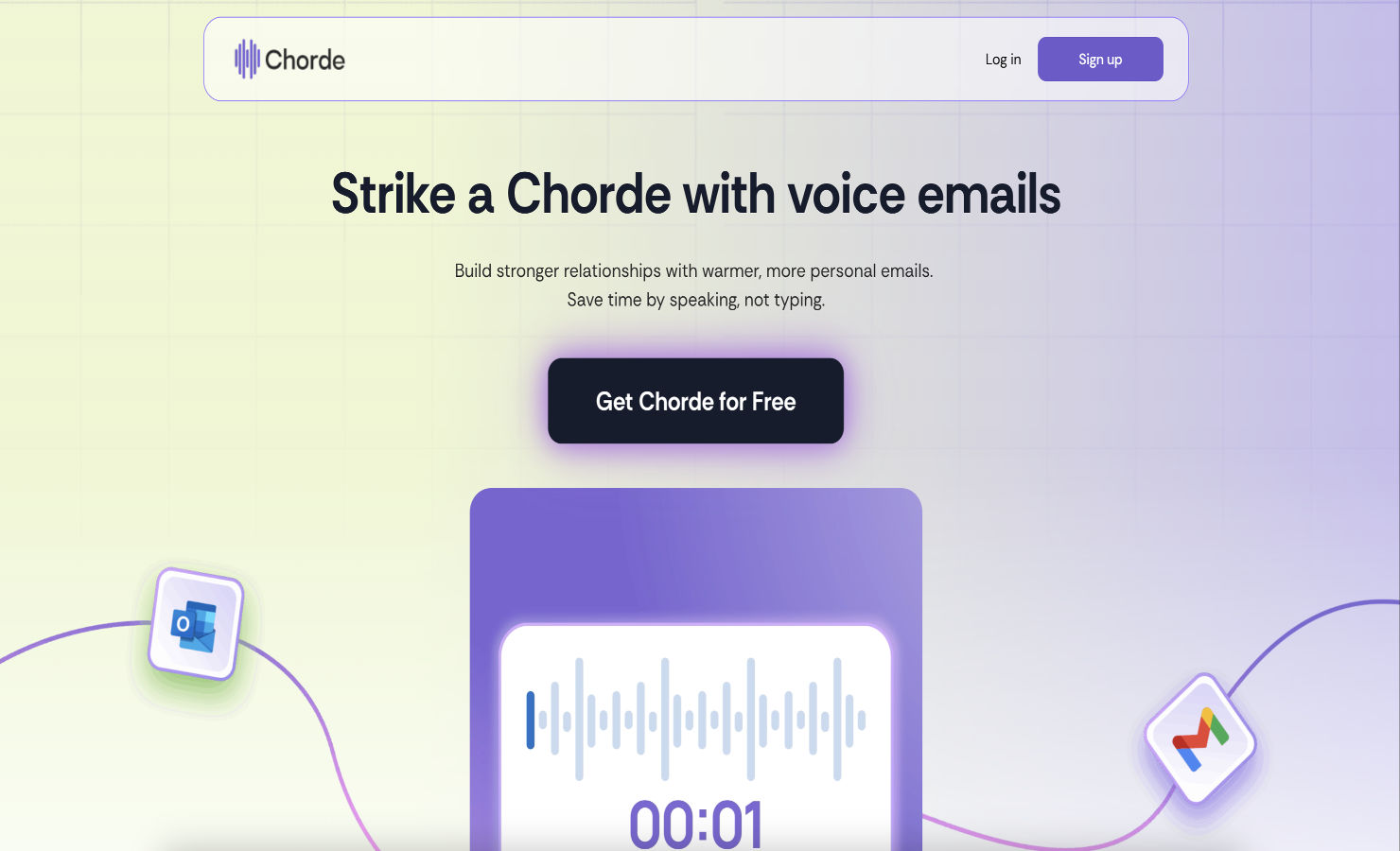 Chorde product screenshot